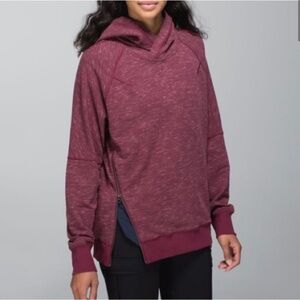Lululemon Athletica Maroon Hoodie